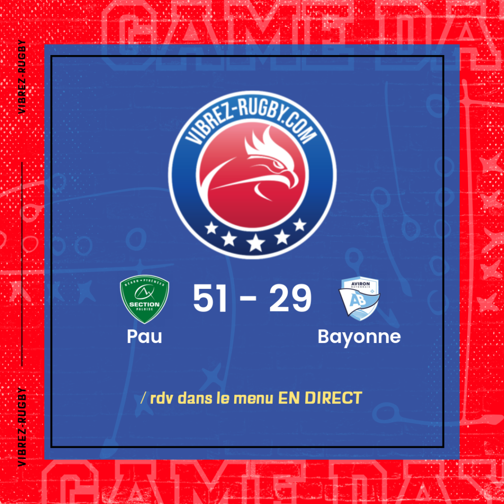 résultat Pau - Bayonne