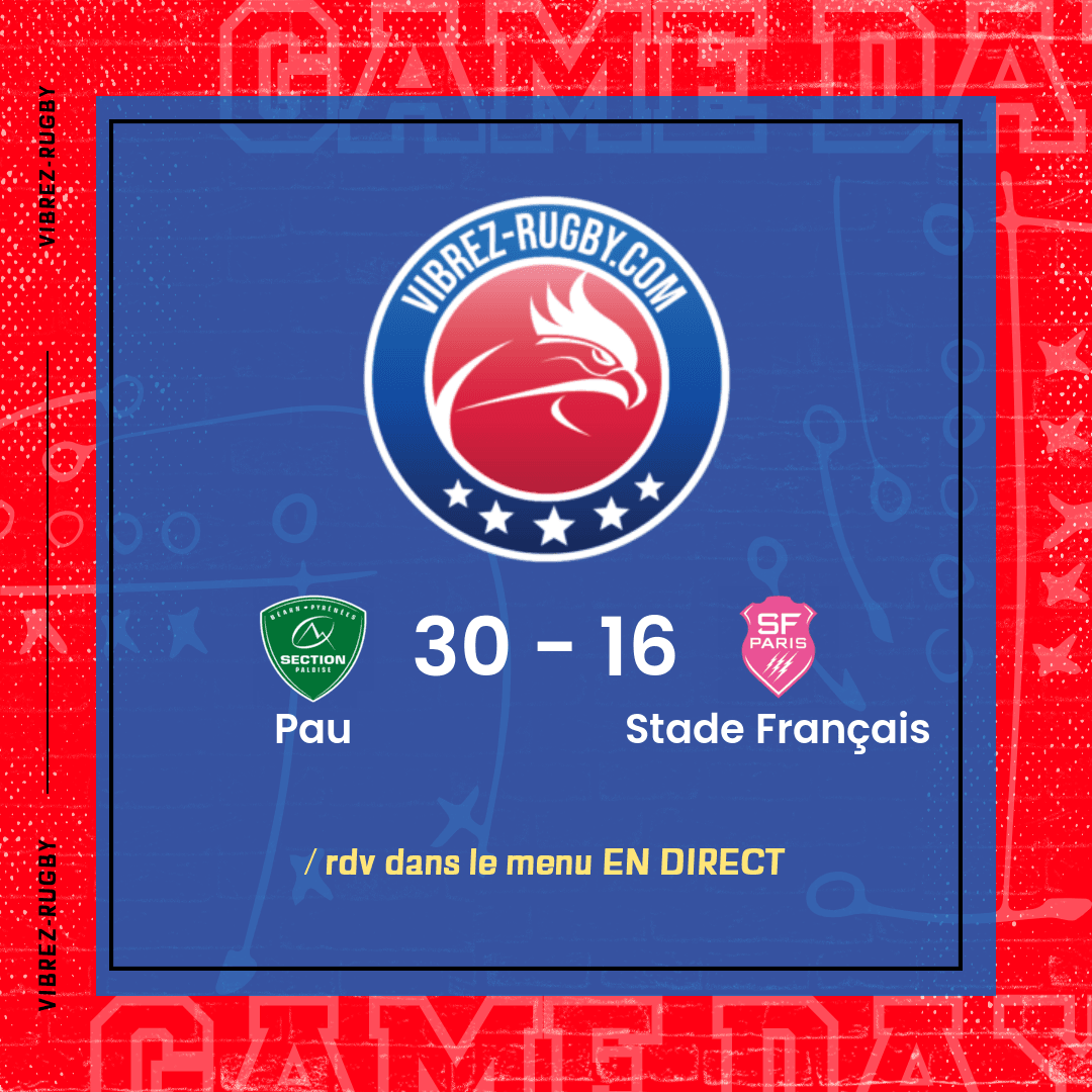 résultat Pau - Stade Français