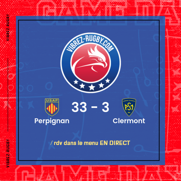 r&eacute;sultat Perpignan - Clermont
