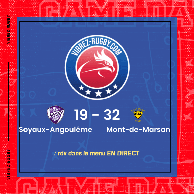 r&eacute;sultat Soyaux-Angoul&ecirc;me - Mont-de-Marsan