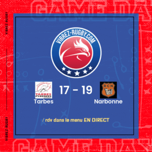 Résultat Tarbes – Narbonne: 17-19