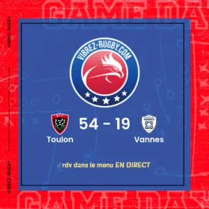 résultat Toulon - Vannes