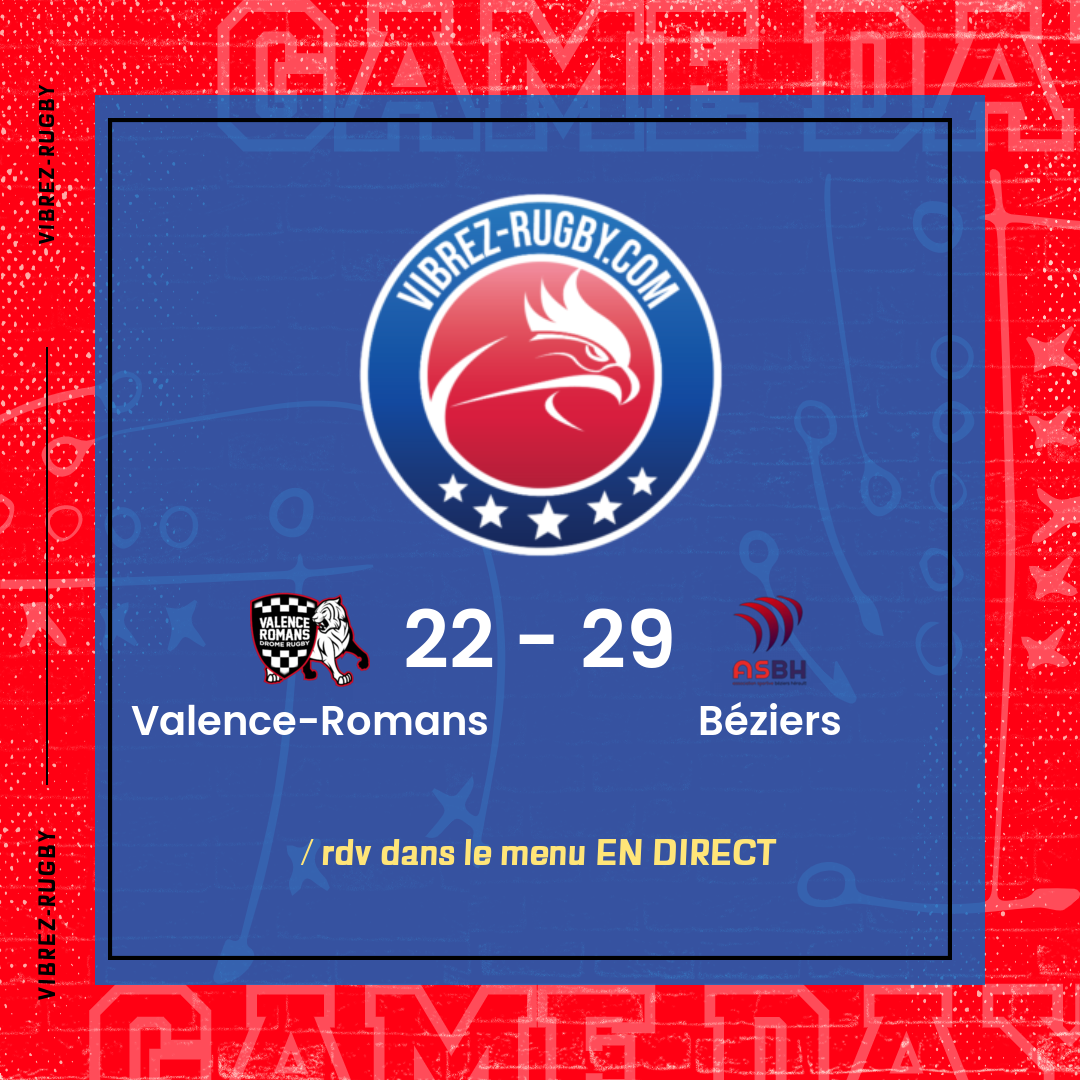 résultat Valence-Romans - Béziers