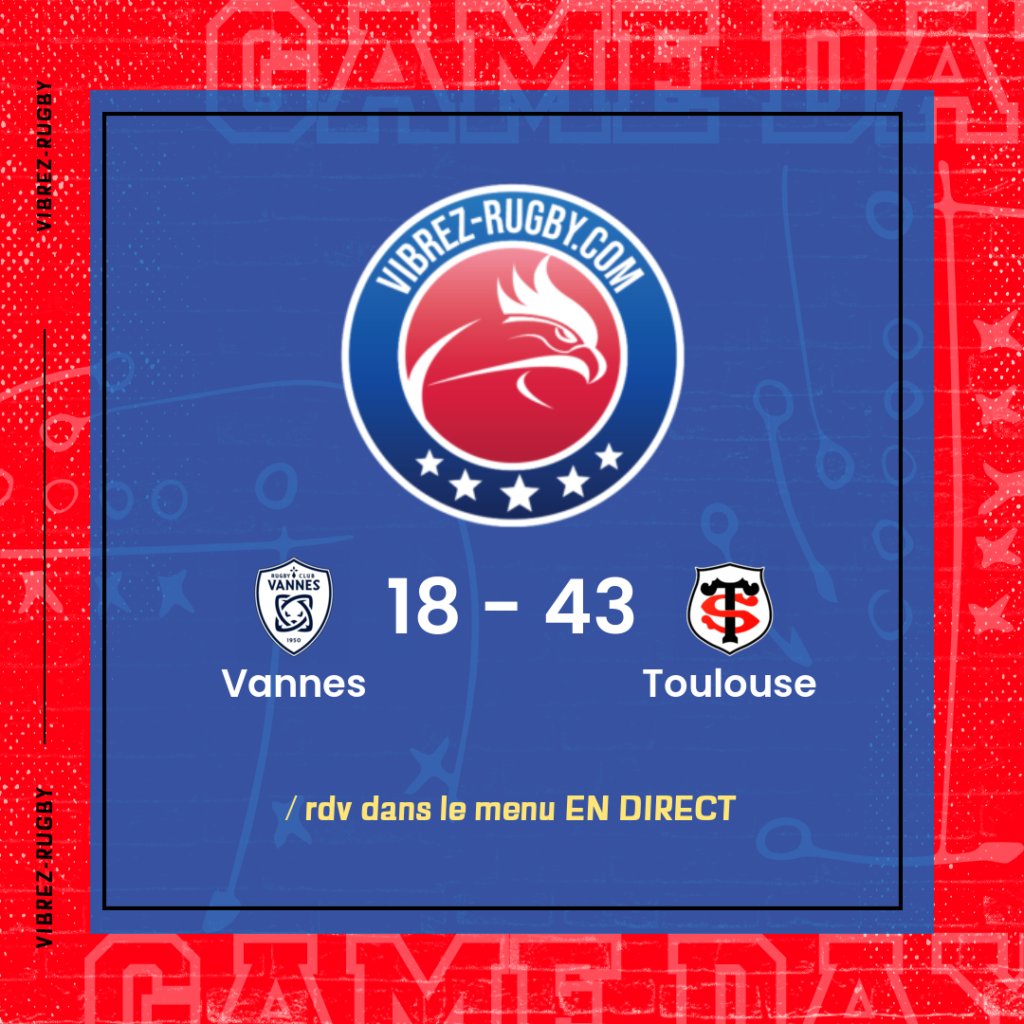 résultat Vannes - Toulouse