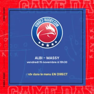 Albi - Massy en direct