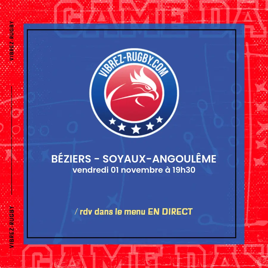 Béziers - Soyaux-Angoulême en direct