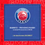 Biarritz - Provence Rugby en direct