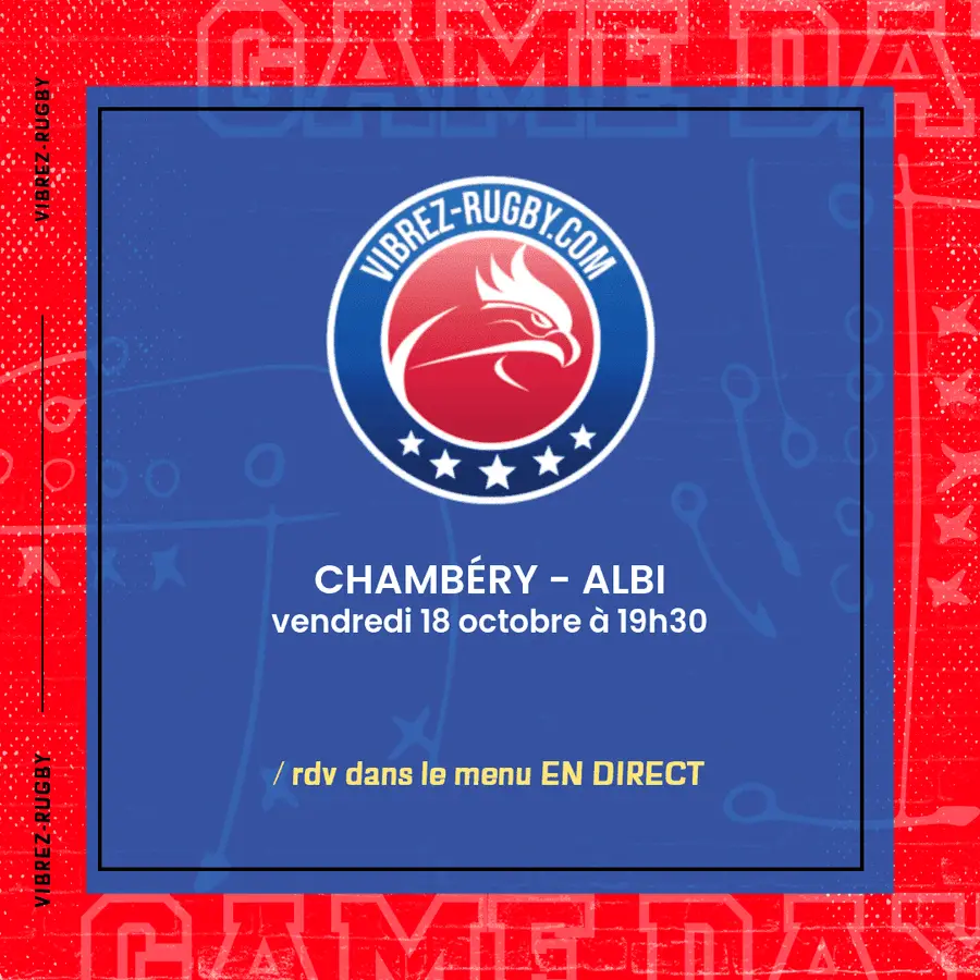 Chambéry - Albi en direct