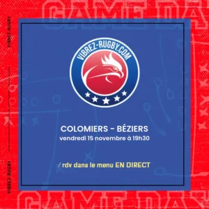 Colomiers - Béziers en direct