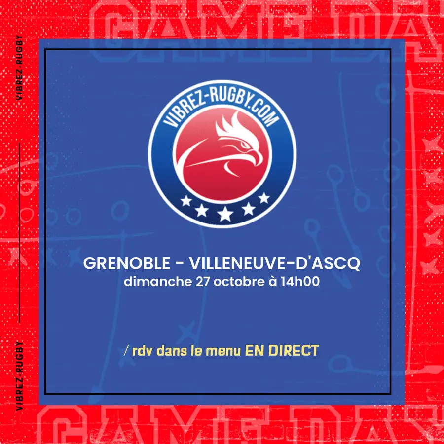 Grenoble - Villeneuve-d'Ascq en direct