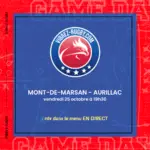 Mont-de-Marsan - Aurillac en direct