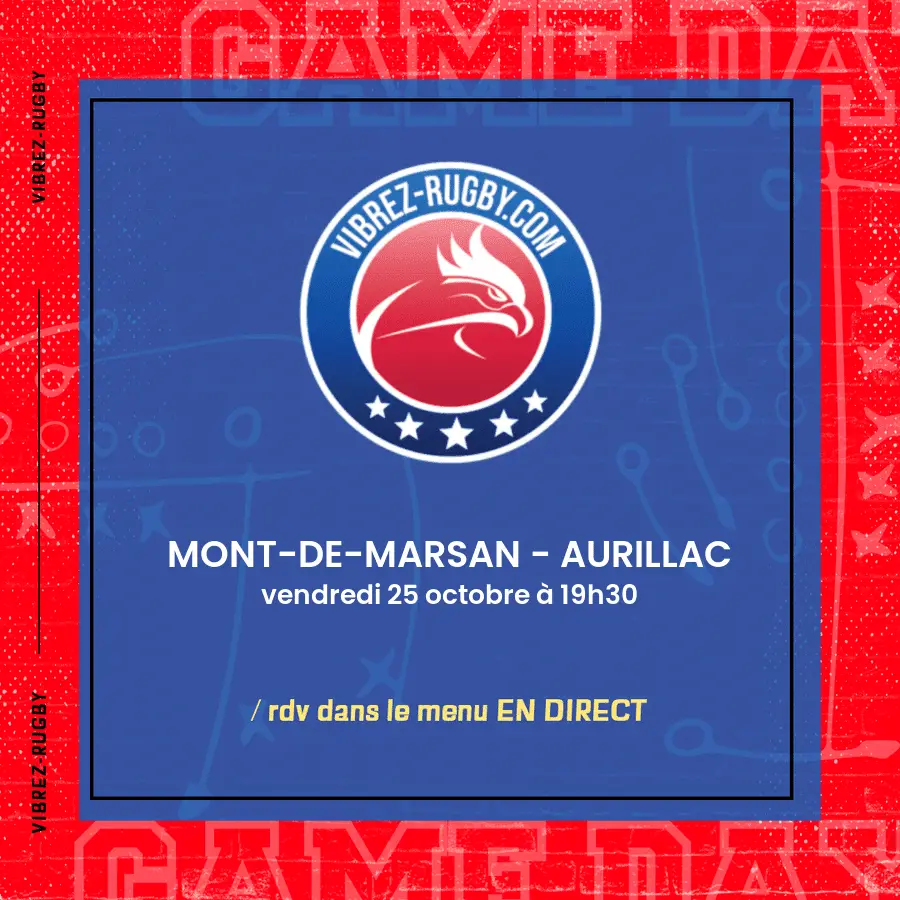 Mont-de-Marsan - Aurillac en direct