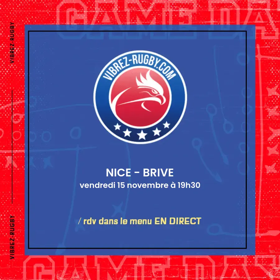 Nice - Brive en direct