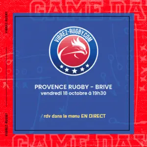 Provence Rugby - Brive en direct