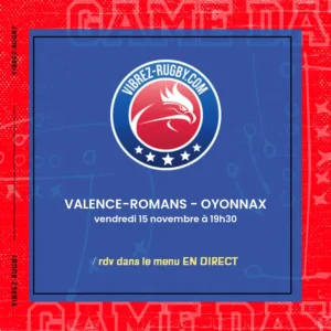 Valence-Romans - Oyonnax en direct