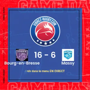 résultat Bourg-en-Bresse - Massy