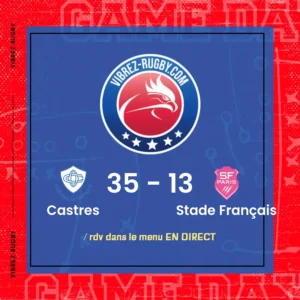 résultat Castres - Stade Français