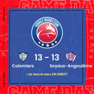 résultat Colomiers - Soyaux-Angoulême