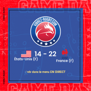 Résultat États-Unis (F) – France (F): 14-22