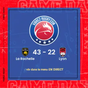 résultat La Rochelle - Lyon