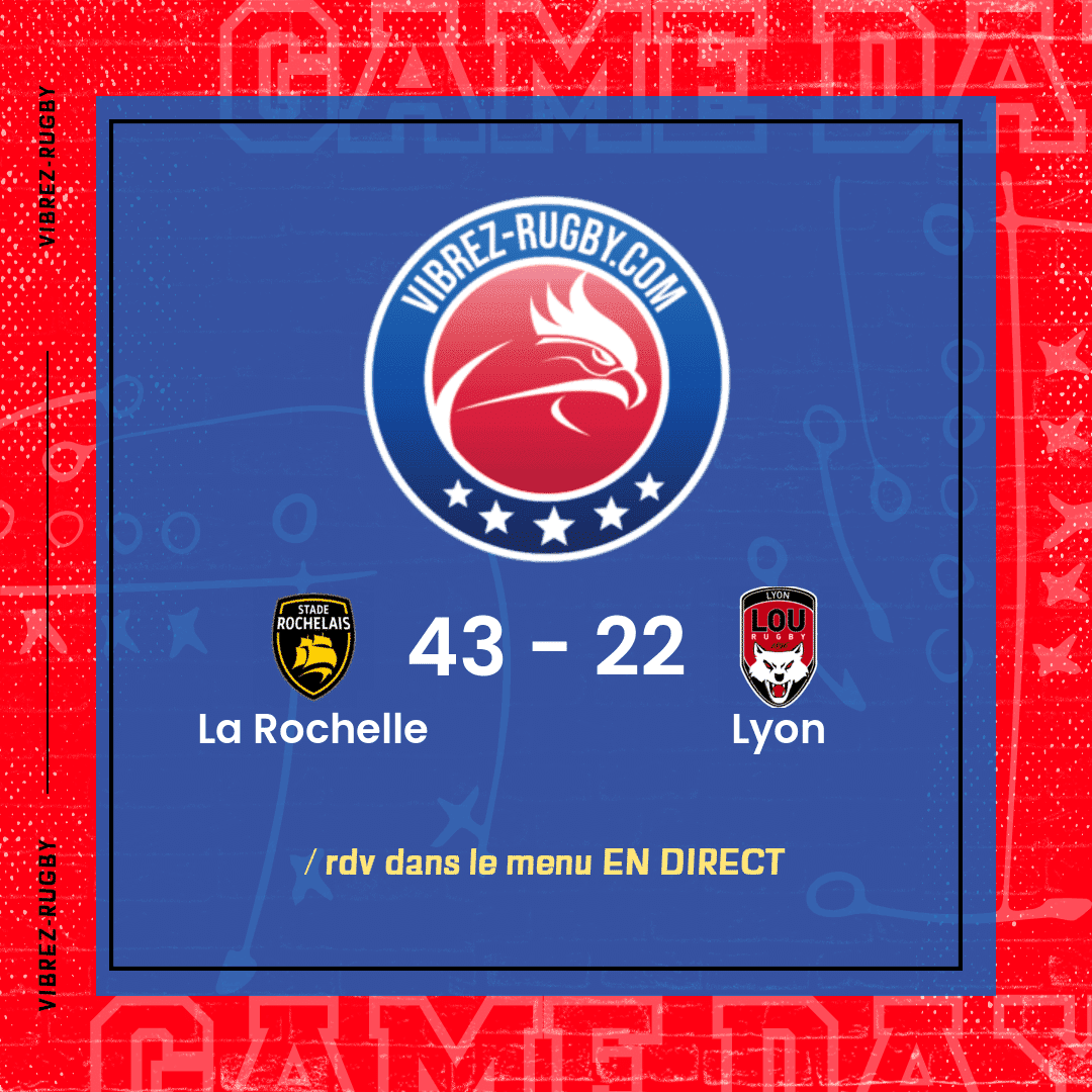 résultat La Rochelle - Lyon