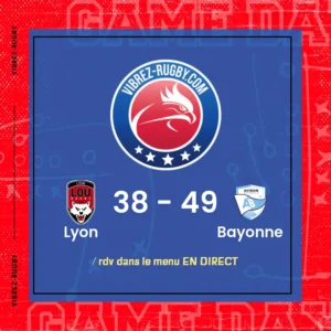 résultat Lyon - Bayonne