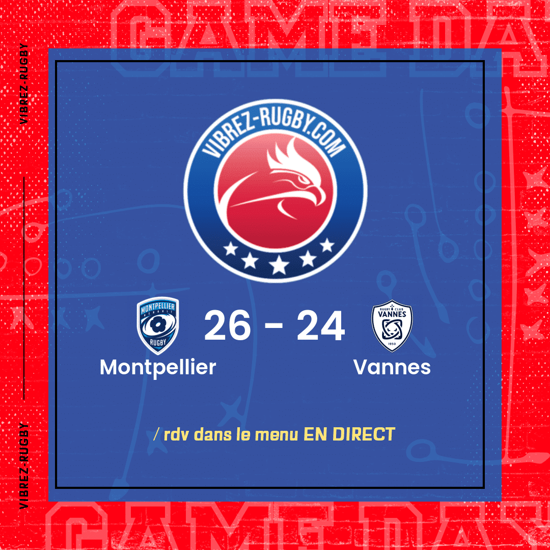 résultat Montpellier - Vannes