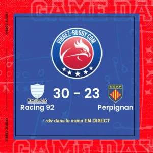 résultat Racing 92 - Perpignan