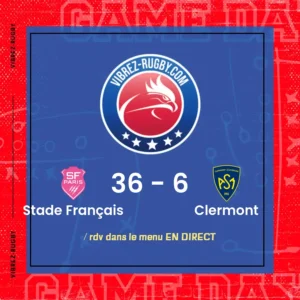 résultat Stade Français - Clermont