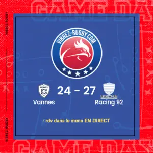 résultat Vannes - Racing 92