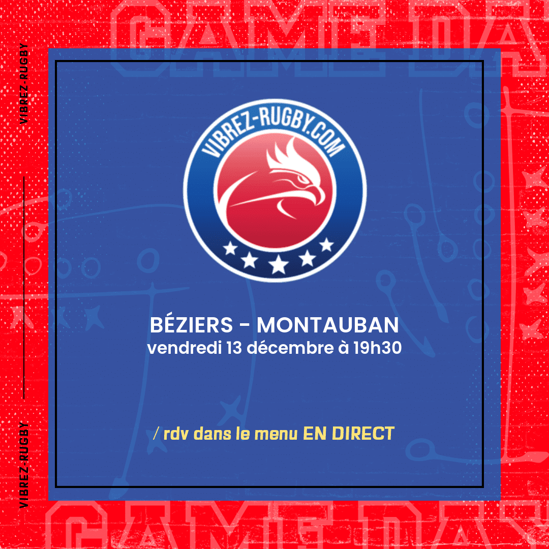 Béziers - Montauban en direct