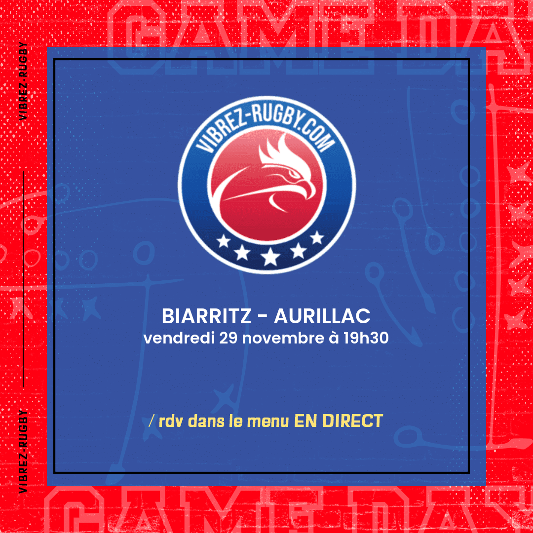 Biarritz - Aurillac en direct