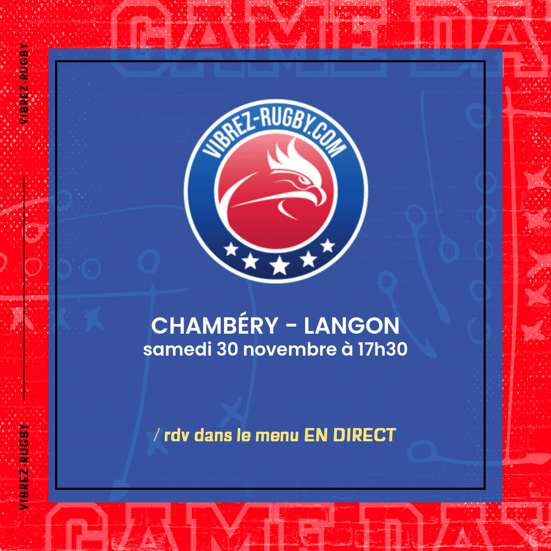 Chambéry - Langon en direct