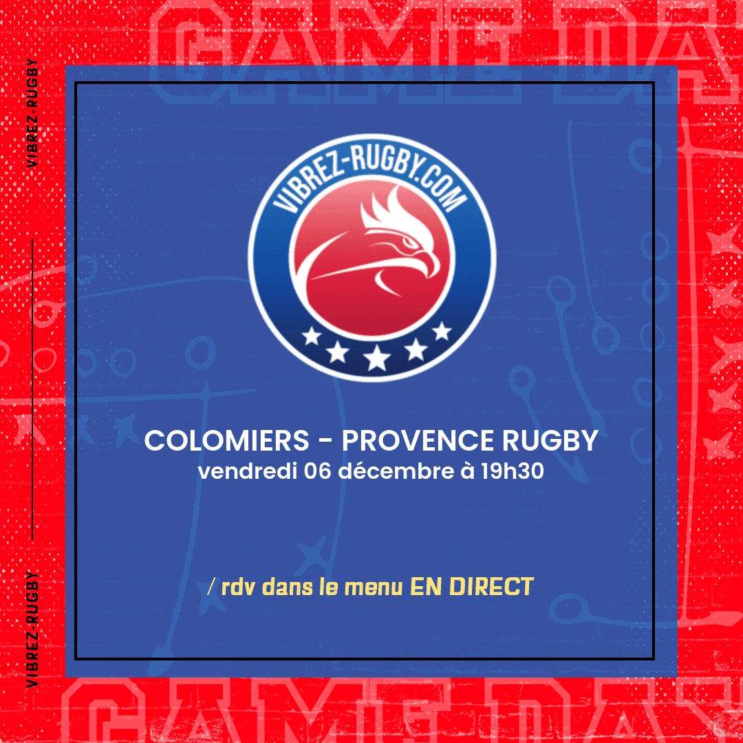 Colomiers - Provence Rugby en direct