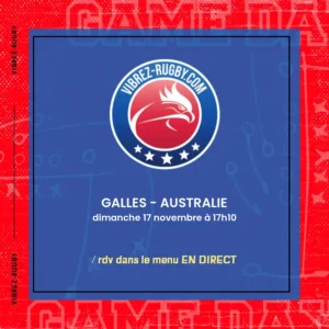 Galles - Australie en direct