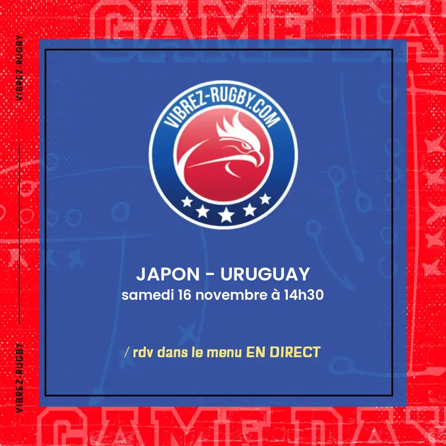 Japon - Uruguay en direct