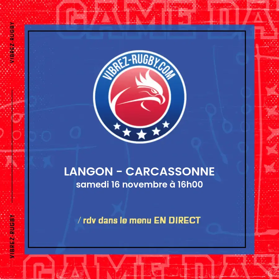 Langon - Carcassonne en direct