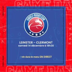 Leinster - Clermont en direct