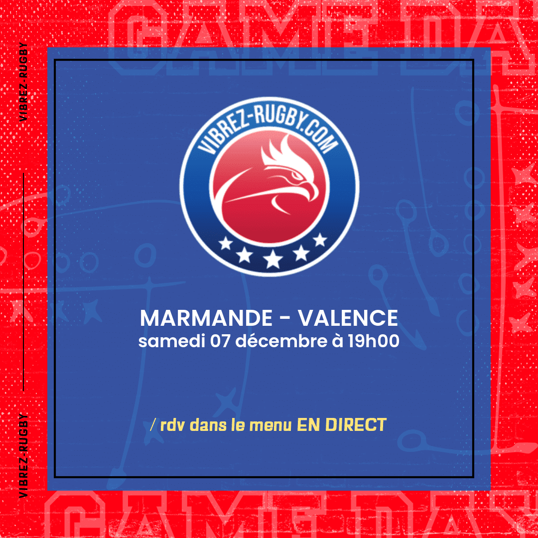 Marmande - Valence en direct