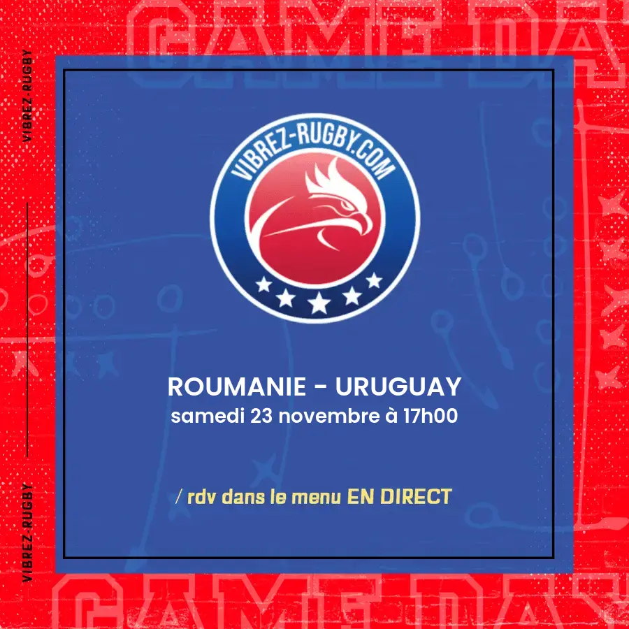 Roumanie - Uruguay en direct