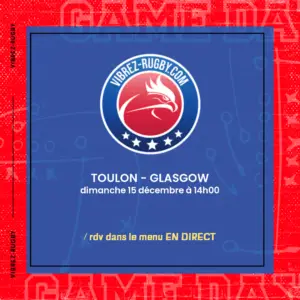 Toulon - Glasgow en direct