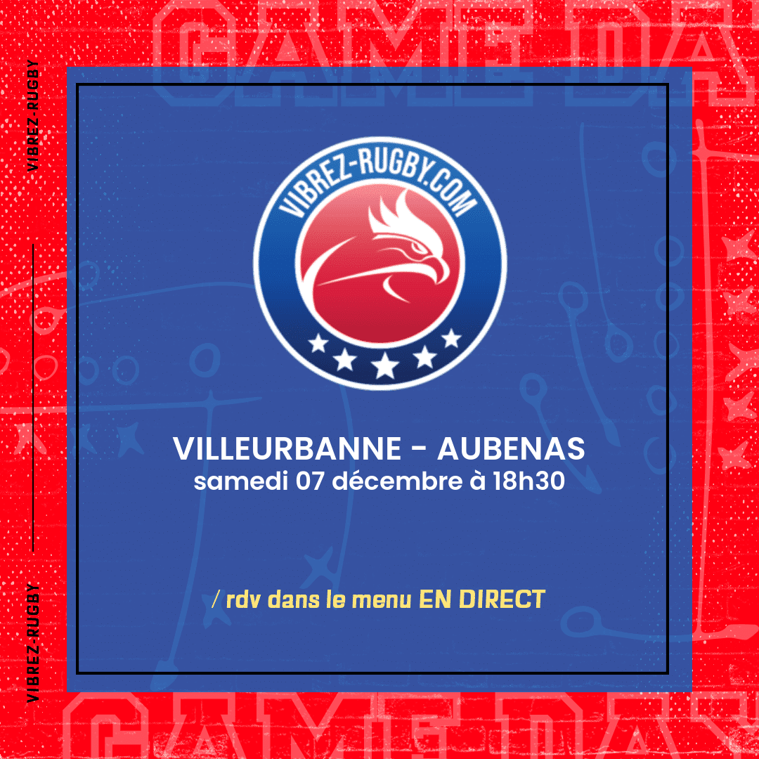 Villeurbanne - Aubenas en direct