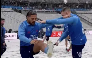 entraînement sous la neige