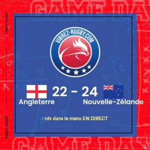 résultat Angleterre - Nouvelle-Zélande