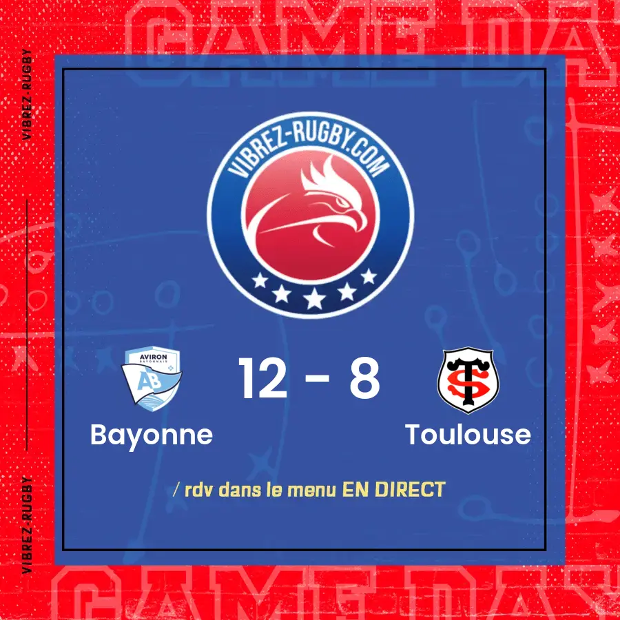 résultat Bayonne - Toulouse