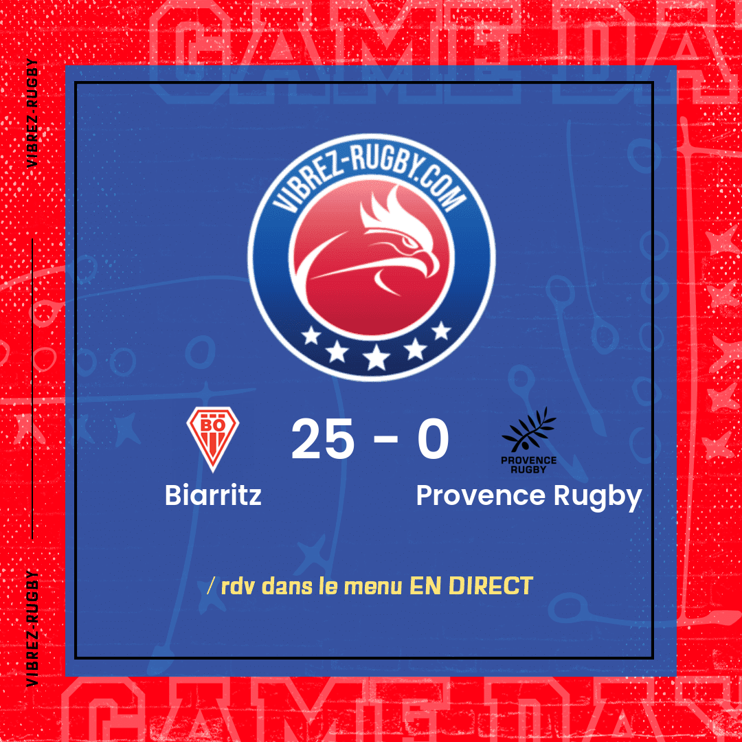 résultat Biarritz - Provence Rugby