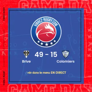 résultat Brive - Colomiers