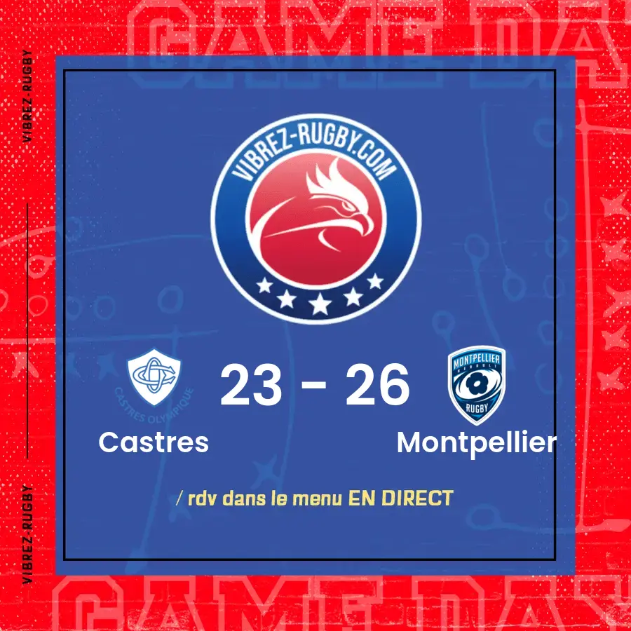 résultat Castres - Montpellier