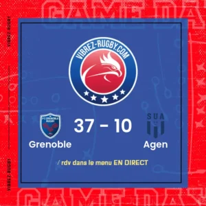 résultat Grenoble - Agen