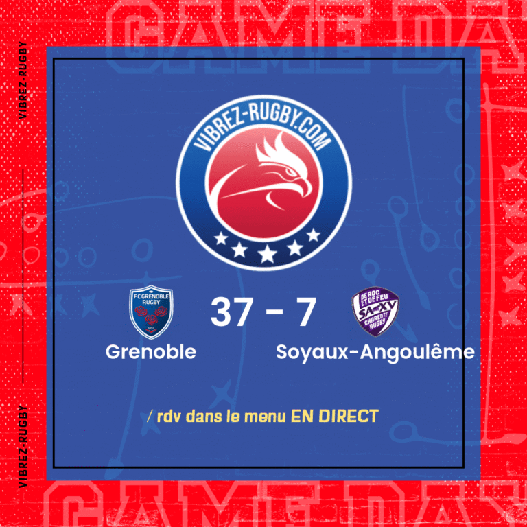 résultat Grenoble - Soyaux-Angoulême